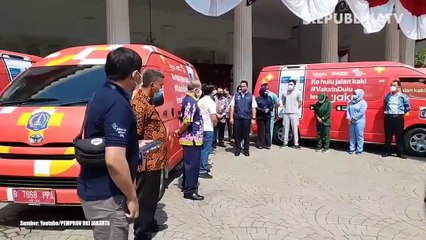 Kejar Target, Anies Kerahkan Vaksinasi Keliling