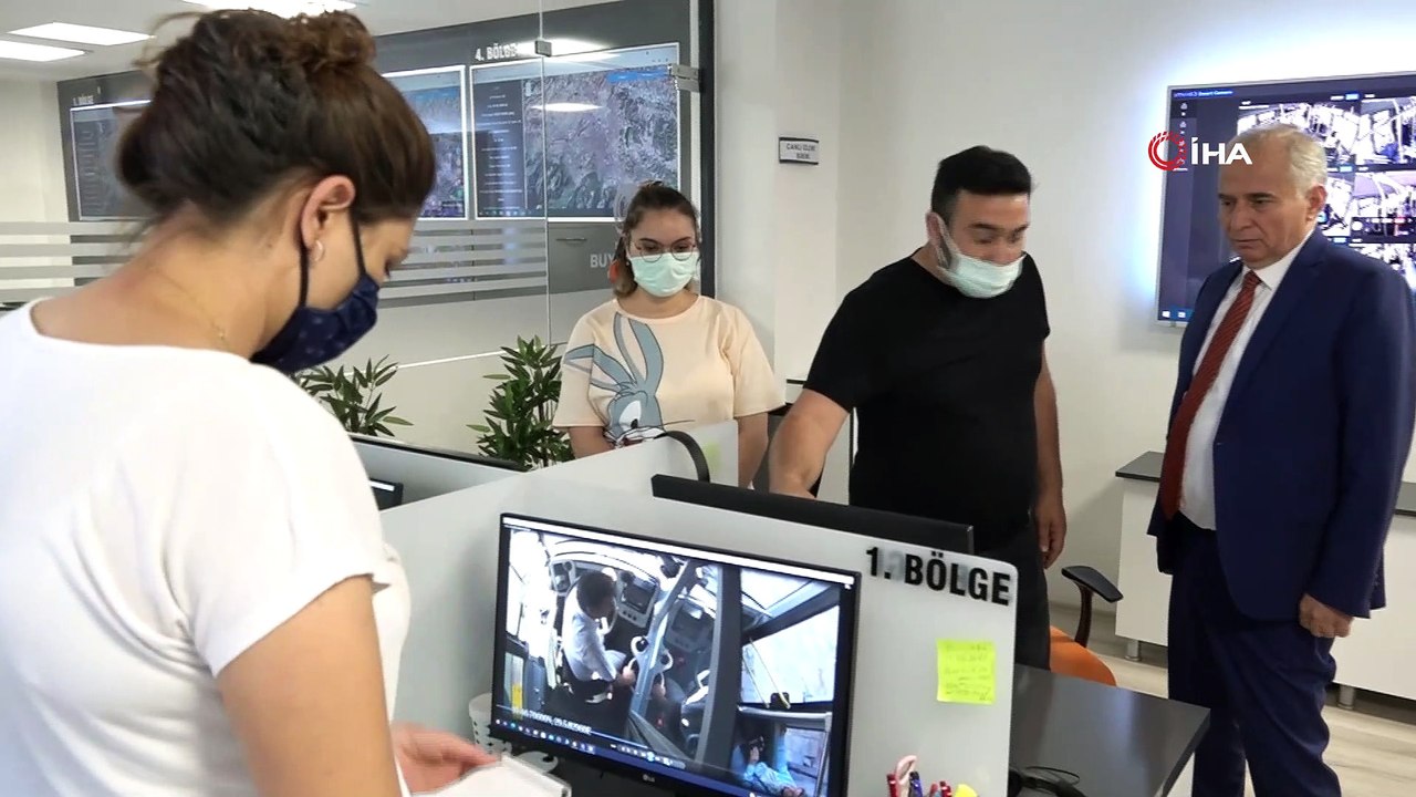 Rahat ve güvenli ulaşım için belediye otobüsleri anlık olarak takip ediliyor