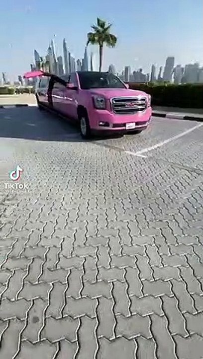 pink nice car