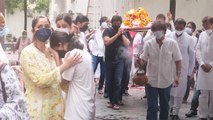 Last Rites Of Chunky Pandey's Mother | Ananya Panday