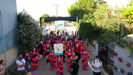 Küçük Venedik'te çiçek şenliği
