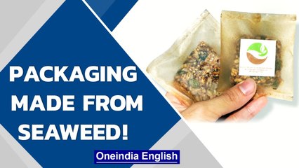 Seaweed packaging? How Indonesia & Norway are replacing plastic with seaweed | Oneindia News