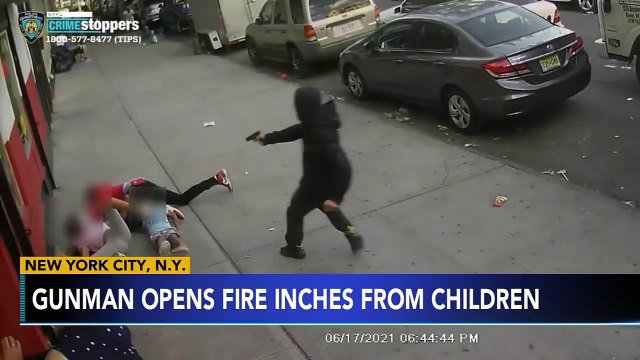 Broad daylight shooting caught on