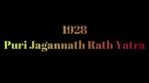 Rath Yatra 1928 - 1946 | Jagannath Rath Yatra Status | Old Puri Jagannath Temple | Old Video