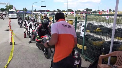 Türkiye Süper Moto Şampiyonası'nın sıralama turu tamamlandı