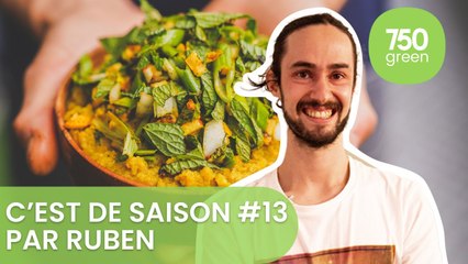 Recette du caviar de courgette au curry et à la menthe par Ruben - 750g