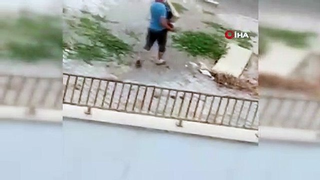 Diyarbakır’da hırsızlar herkesin gözü önünde hilti çalıp, ticari taksiye bindiler