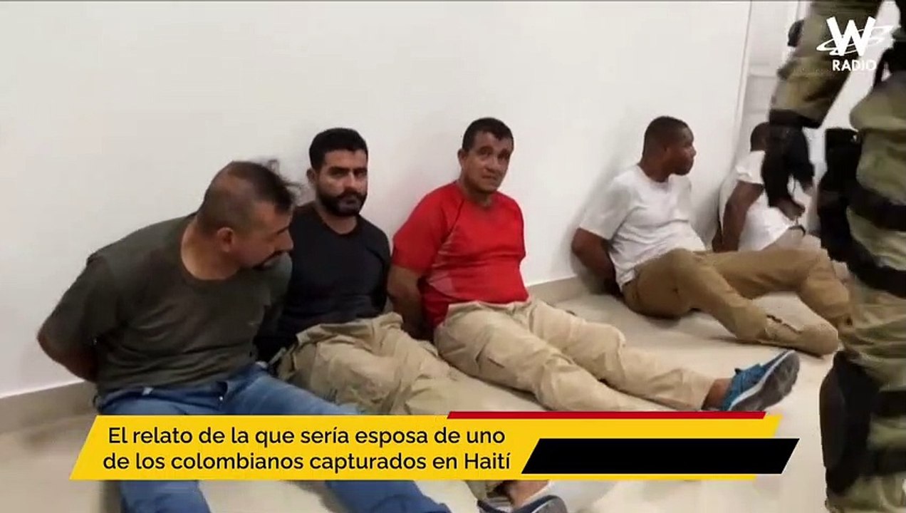 Declaraciones de una mujer esposa de uno de los sospechosos