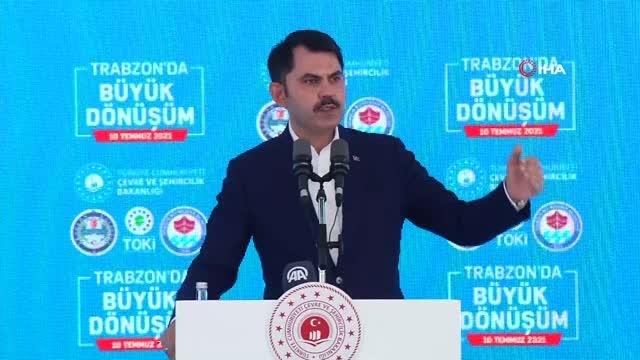 Son dakika haberleri! Bakan Kurum, Kentsel Dönüşüm Projesi Temel Atma Töreni'ne katıldı