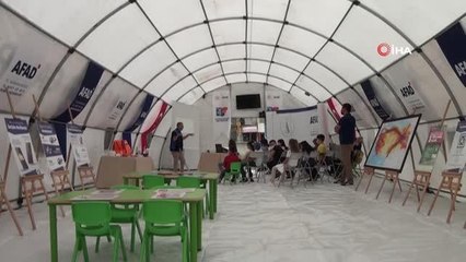 Kütahya'da "AFAD Farkındalık Eğitimi Çadırı" kuruldu