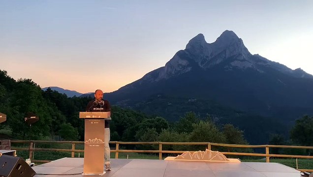 Discurs de Marcel Mauri, vice-president d'Òmnium Cultural, a la presentació de la Via Pirinenca