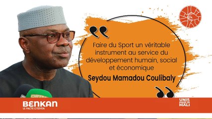 Faire du Sport un véritable instrument au service du développement humain, social et économique | SEYDOU MAMADUO COULIBALY