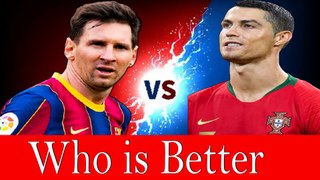 Lionel Messi Vs Cristiano Ronaldo Comparison By Life Bangla