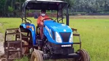 New Holland Excel 4710 2WD | Tractor Agricultur Food Rice Farming Mud Stunt | Amazing Power Performance