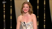 Le prix d'interprétation féminine est décerné à Renate Reinsve - Cannes 2021