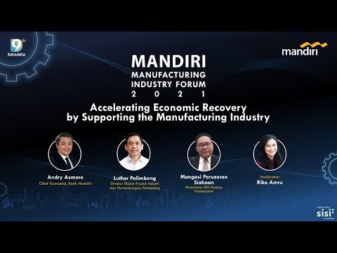 Accelerating Economic Recovery by Supporting the Manufacturing Industry