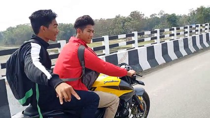 RD moto vlog at tree house whit my lovely friends