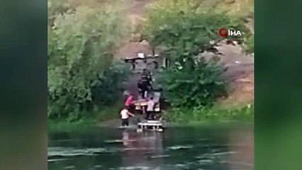 Adana’da ata eziyet kamerada