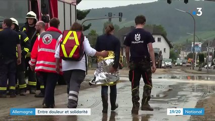 Inondations en Allemagne : encore sous le choc, les habitants s'organisent