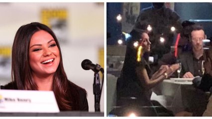 Mila Kunis Is Filming In Toronto & She Was Spotted At A Restaurant Last Night (VIDEO)