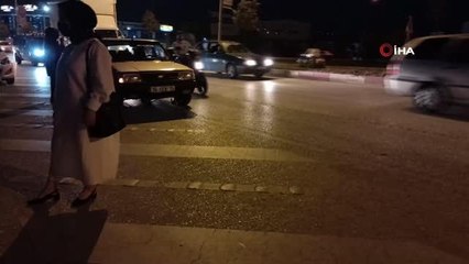 Dayaktan kaçarken aracın altında kaldı