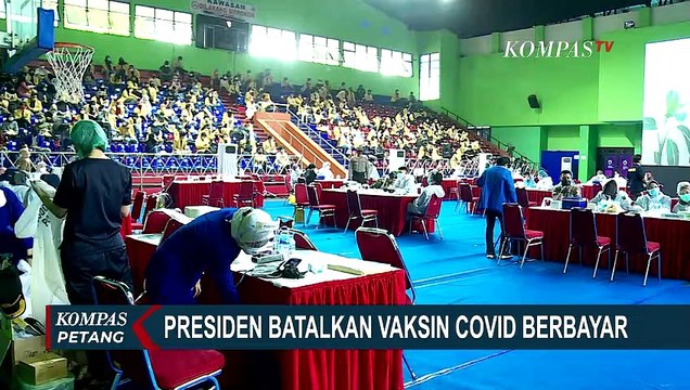 Presiden Jokowi Batalkan Vaksin Corona Berbayar