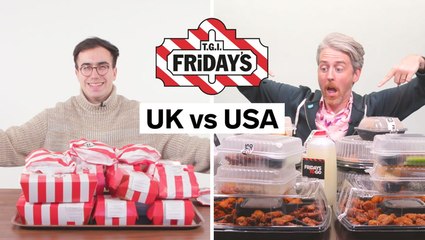 All the differences between UK and US TGI Friday's
