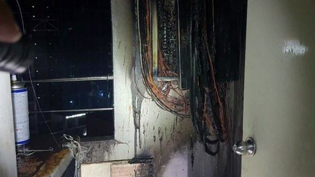 부산 유흥주점 에어컨 실외기 불...위층 모텔 투숙객 18명 대피 / YTN