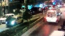 İstanbul’da dehşet anları kamerada: Bekçinin başına silah dayadı
