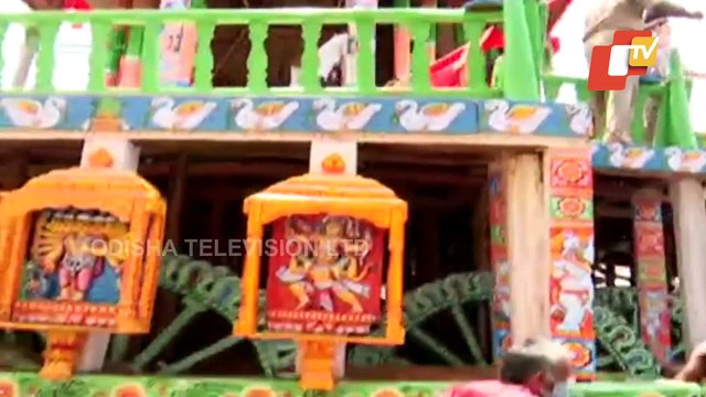Rath Yatra 2021 | Servitors Pull Lord Balabhadra's Chariot To Singhadwara