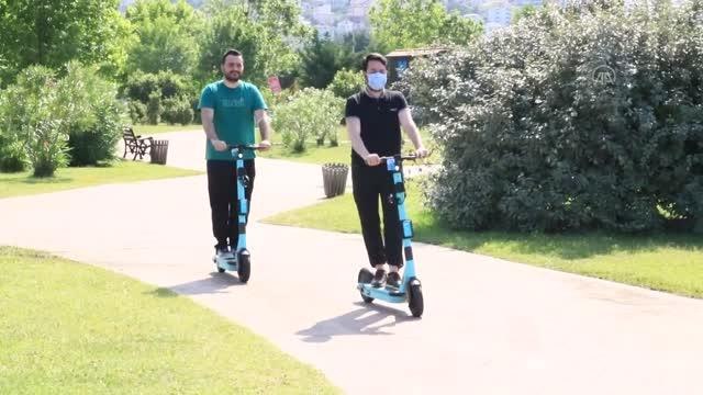 Ekonomik ve çevre dostu elektrikli scooter ile bisiklet kullanımı yaygınlaştırılıyor