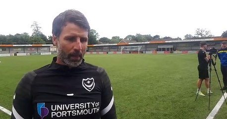 Danny Cowley's Hawks friendly reaction