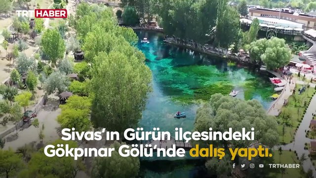 Bakan Varank'tan Gökpınar Gölü'nde dalış