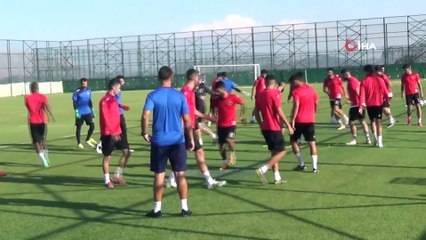 Alanyaspor 1300 rakımda dayanıklılık ve taktik çalıştı