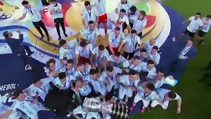Calcio, l'Argentina di Messi conquista la Copa America contro il Brasile