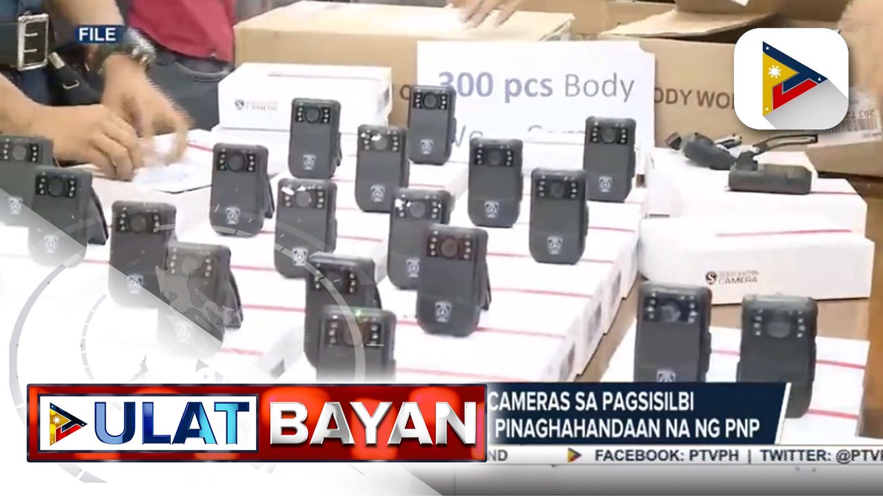 Paggamit ng body-worn cameras sa pagsisilbi ng search at arrest warrants, pinaghahandaan na ng PNP kasunod ng pag-apruba ng Korte Suprema sa guidelines para sa paggamit nito