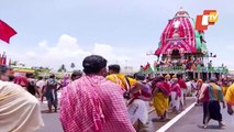 Rath Yatra - Chariots Take Dakhina Moda On Puri Bada Danda