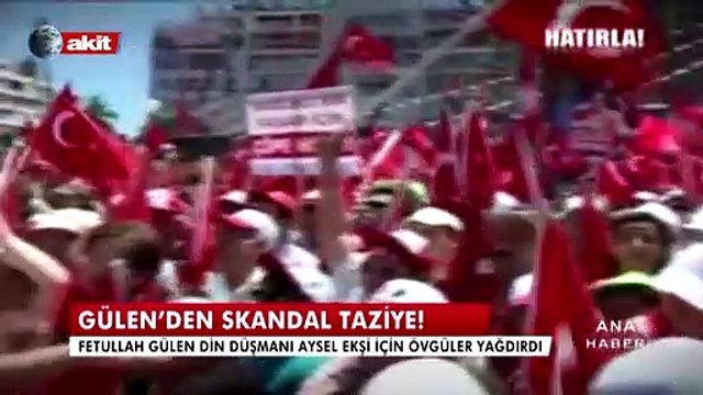Gülen'den İslam düşmanı gazeteci için taziye