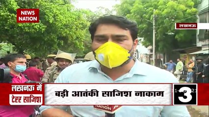 Uttar Pradesh: ATS commando operation continues for 5 hours in Lucknow