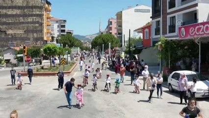 15 Temmuz Demokrasi ve Milli Birlik Günü kapsamında bisiklet yarışı düzenlendi