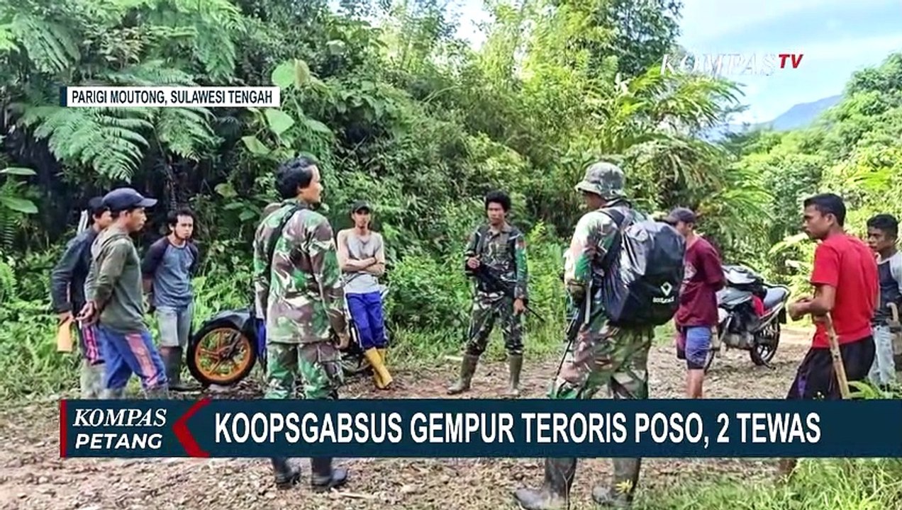 Lakukan Penyergapan, Pasukan Koopsgabsus TNI Tembak Mati 2 Teroris MIT di Poso