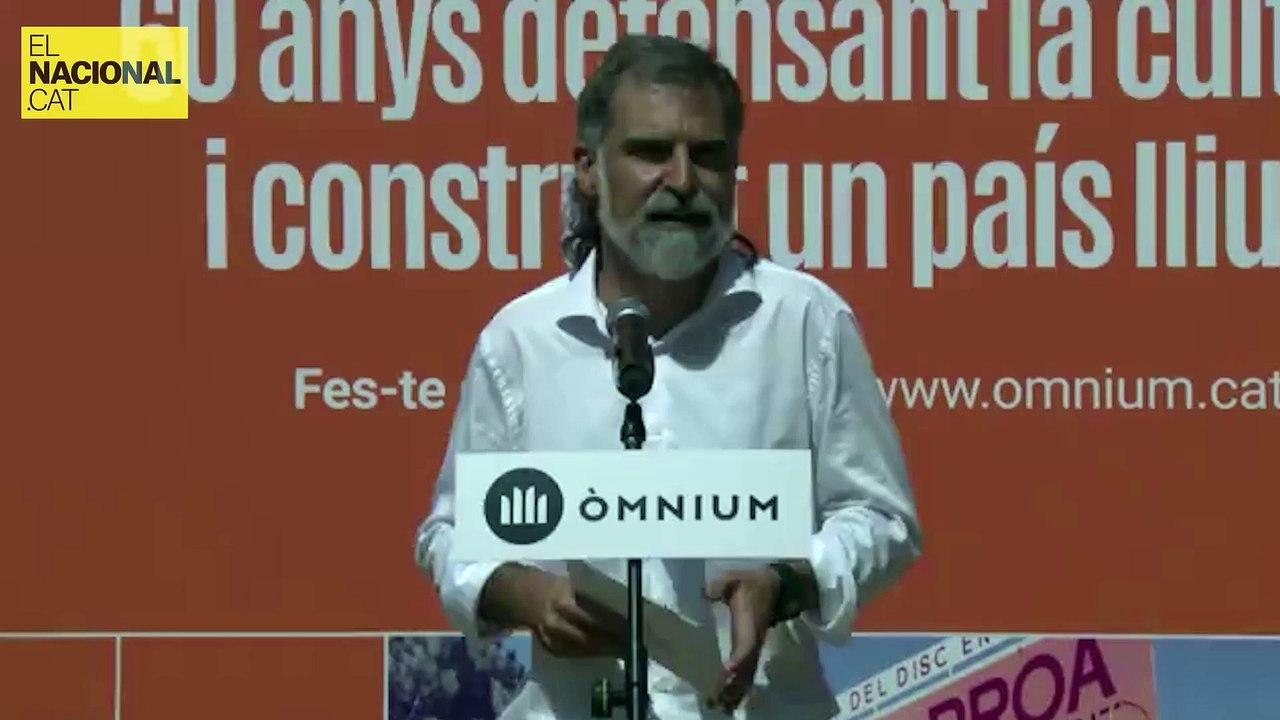 Jordi Cuixart, creu que no té sentit una taula de negociació amb objectius electorals