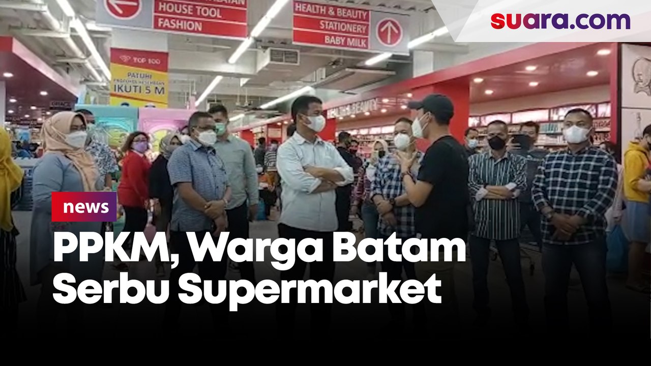 Warga Serbu Pusat Perbelanjaan Sebelum PPKM Darurat, Pemko Pastikan Stok Pangan Aman
