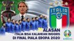 Keunggulan Italia atas Inggris di Final Piala Eropa 2020