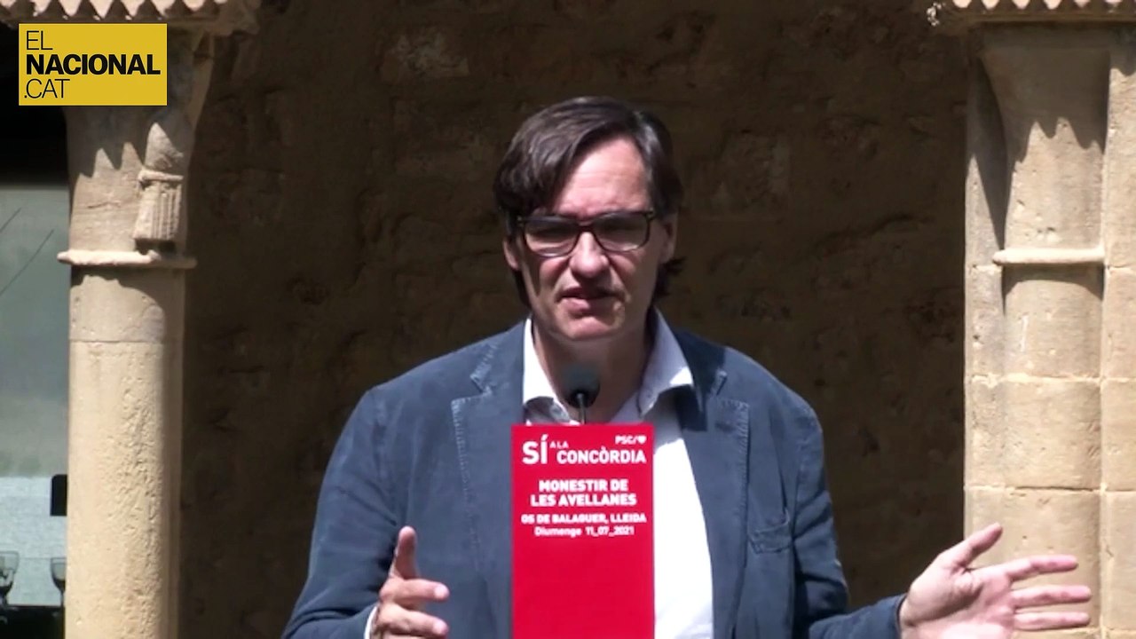Salvador Illa, parla del paper del PSC en el nou executiu espanyol i en el procés de diàleg entre el Govern i el govern espanyol