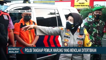 Penertiban PPKM Darurat Berujung Ricuh, Warga Kepung Mobil Polisi dan Blokade Jalan