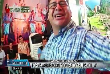 Don Gato y su Pandilla: popular animador Luis Bazán forma  agrupación de cumbia