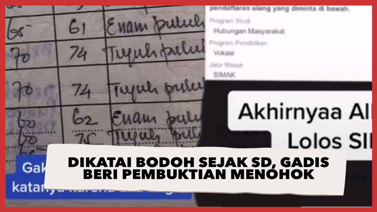 Dibully Dikatai Bodoh Sejak SD, Gadis Beri Pembuktian Menohok Pas Lulus SMA