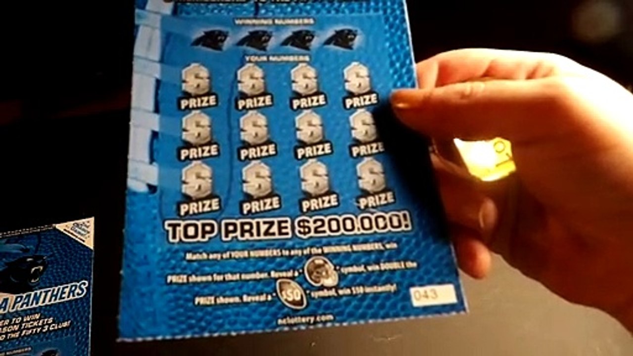 5 North Carolina ScratchOff Lottery Tickets. Big Winner!! **DoubleUp