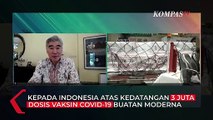 Indonesia Terima 3 Juta Dosis Vaksin Covid-19 Moderna dari Amerika Serikat